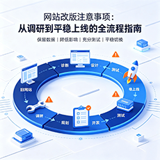 南宁建站-网站改版注意事项：从调研到平稳上线的全流程指南