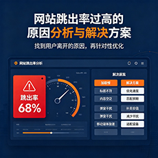 南宁建站-网站跳出率过高的原因分析与解决方案