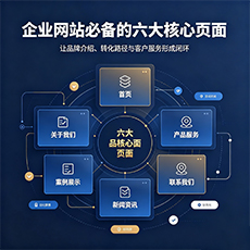 南宁建站-企业网站必备的六大核心页面