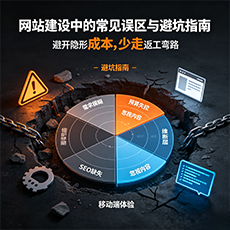 南宁建站-网站建设中的常见误区与避坑指南